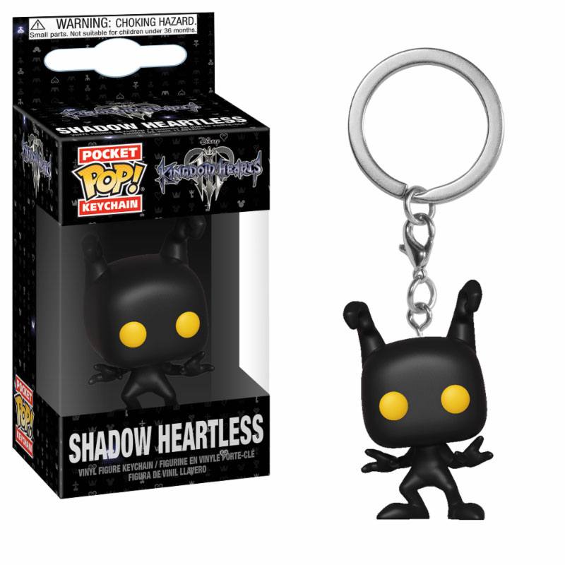 Kingdom Hearts 3 Pocket POP! Vinyl Keychain Shadow Heartless 4 cm