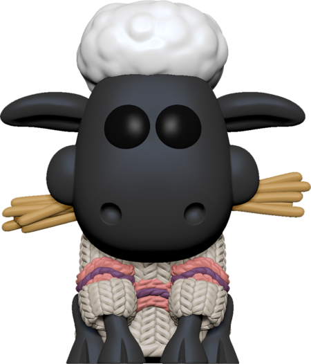 Wallace & Gromit POP! Animation Vinyl Figure Shaun the Sheep 9 cm