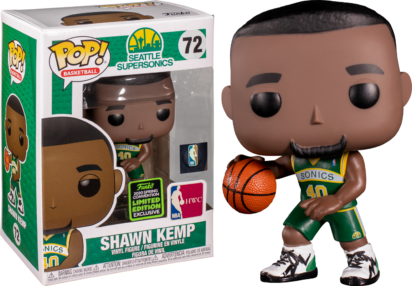 NBA Basketball POP! Vinyl Figure Shawn Kemp Seattle Supersonics Limited 9 cm (con bollino Spring Convention 2020)