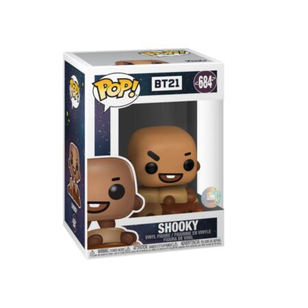 BT21 Line Friends POP! Animation Vinyl Figure Shooky 9 cm
