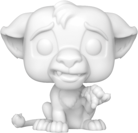 The Lion King POP! Disney Vinyl Figure Simba DIY Limited 9 cm