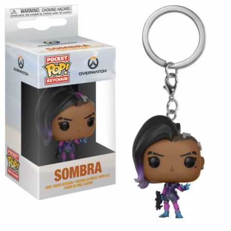 Overwatch Pocket POP! Vinyl Keychain Sombra 4 cm