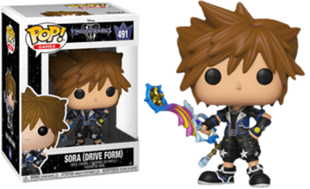 Kingdom Hearts 3 POP! Disney Vinyl Figure Sora Drive Form Limited 9 cm
