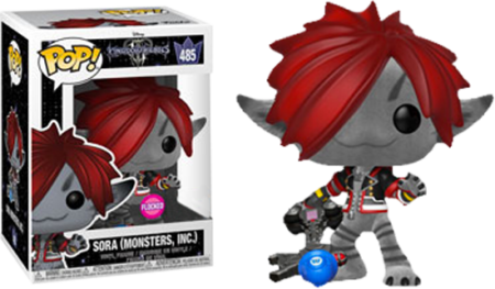 Kingdom Hearts 3 POP! Disney Vinyl Figure Sora Monster Inc. Flocked 9 cm
