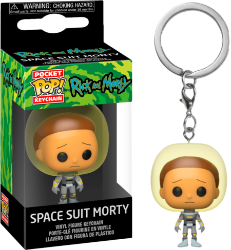Rick & Morty Pocket POP! Vinyl Keychain Space Suit Morty 4 cm