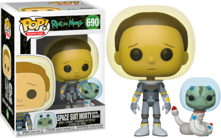 Rick & Morty POP! Animation Vinyl Figure Space Suit Morty 9 cm