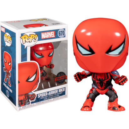 Spider-Man POP! Vinyl Figure Spider-Armor MKIII Limited 9 cm