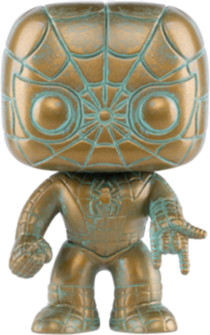 Marvel 80th POP! Spider-Man Vinyl Figure Spider-Man Patina Limited 9 cm