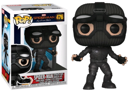 Spider-Man: Far From Home POP! Movies Vinyl Figure Spider-Man (Stealth Suit googles up) Limited 9 cm