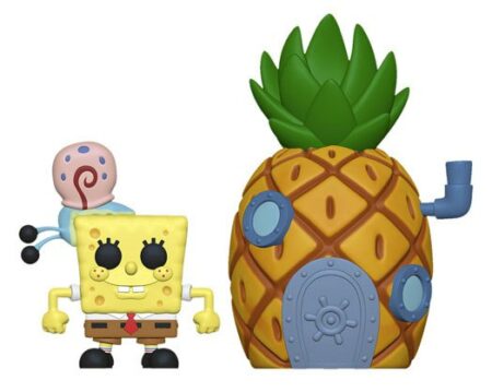 SpongeBob SquarePants POP! Town Vinyl Figure SpongeBob & Pineapple 9 cm