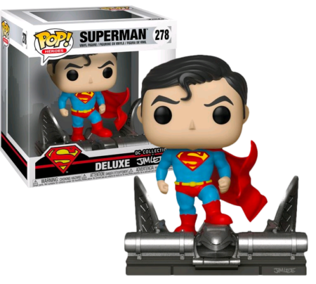 Superman: For Tomorrow POP! Jim Lee Collection Deluxe Vinyl Figure Superman on Gargoyle Limited 9 cm
