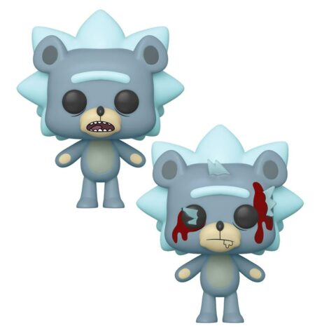 Rick and Morty POP! Animation Figures Teddy Rick 9 cm Assortment (2)