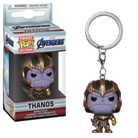 Avengers Endgame Pocket POP! Vinyl Keychain Thanos 4 cm
