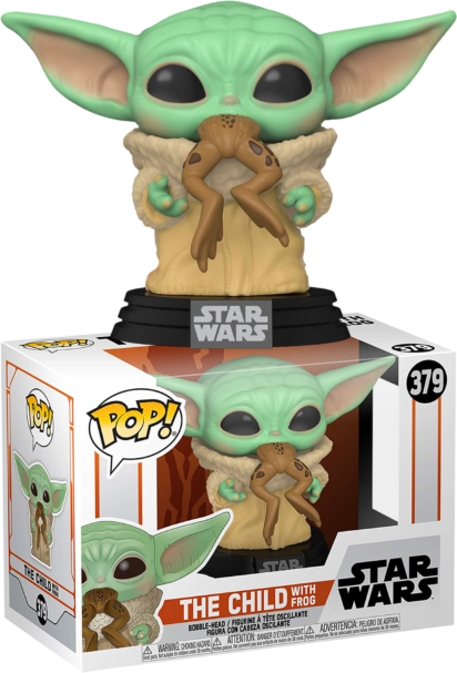 The Mandalorian POP! Star Wars Vinyl Figure The Child with Frog  9 cm