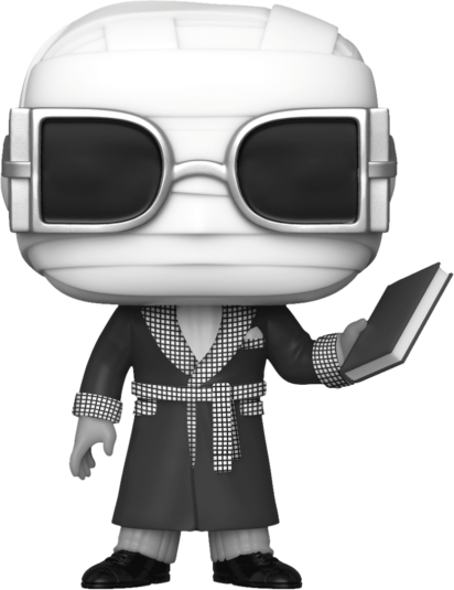 Universal Monster POP! Vinyl Figure Invisible Man Black & White Limited 9 cm