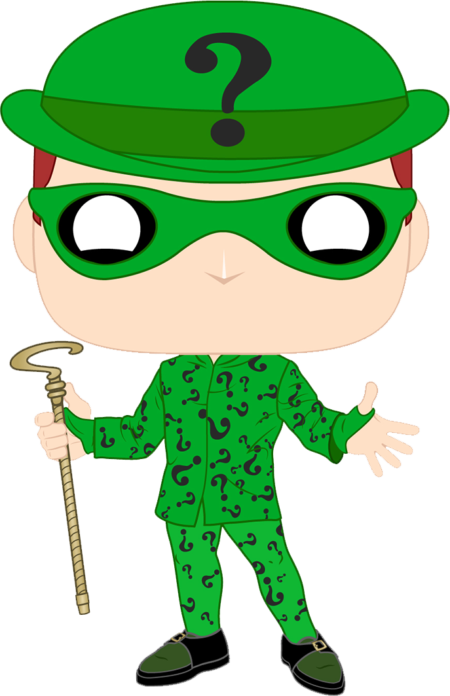 Batman Forever POP! Heroes Vinyl Figure Riddler 9 cm