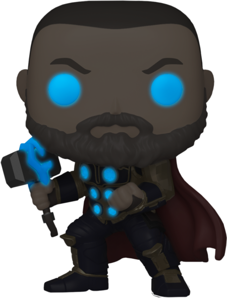 Marvel's Avengers (2020 video game) POP! Marvel Vinyl Figure Thor Glow in the Dark Limited 9 cm
