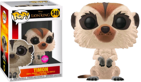 The Lion King (2019) POP! Disney Vinyl Figure Timon Flocked Limited 9 cm