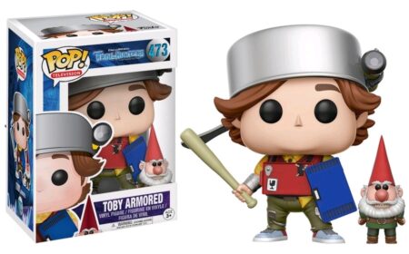 Trollhunters POP! Television Vinyl Figure Toby Armored & Gnome 9 cm