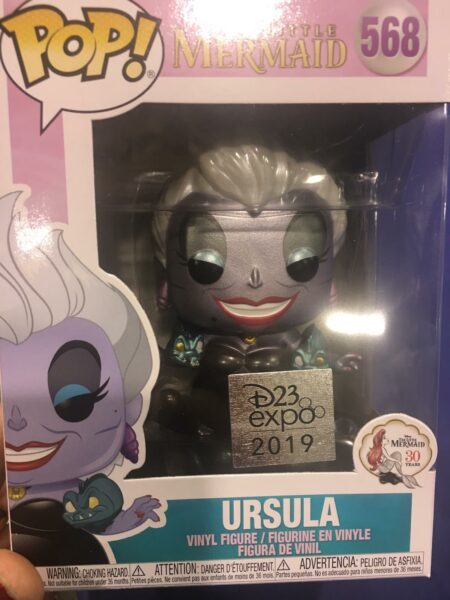 The Little Mermaid POP! Disney Vinyl Figure Metallic Ursula with Eels (con bollino esclusivo D23 2019)