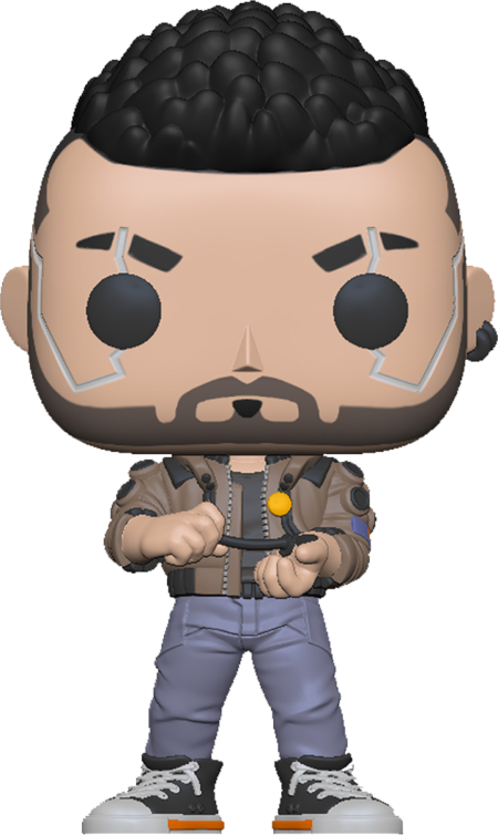 Cyberpunk 2077 POP! Games Vinyl Figure V-Male 9 cm