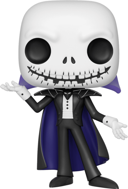Nightmare before Christmas POP! Movies Vinyl Figure Vampire Jack Metallic Limited 9 cm