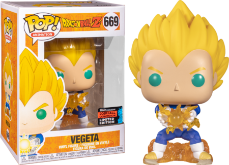 Dragon Ball Z! Vinyl Figure Vegeta Exclusive Edition 9 cm (con bollino Fall Convention 2019)