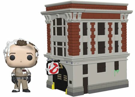 Ghostbusters POP! Town Vinyl Figure Dr. Peter Venkman & Fire House 9 cm