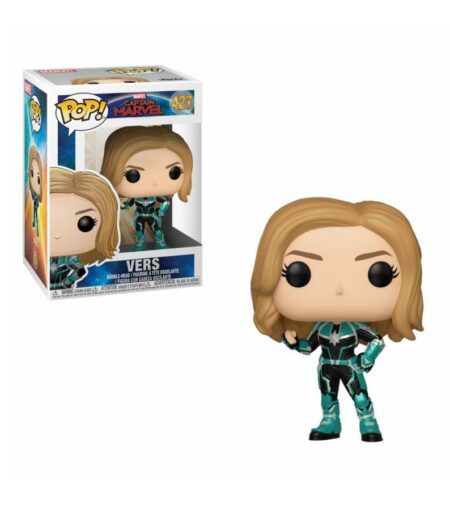 Captain Marvel POP! Marvel Vinyl Bobble-Head Figure Vers 9 cm
