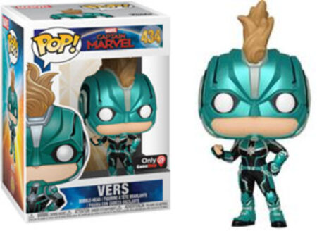 Captain Marvel POP! Marvel Bobble-Head Figures Vers Masked Limited 9 cm