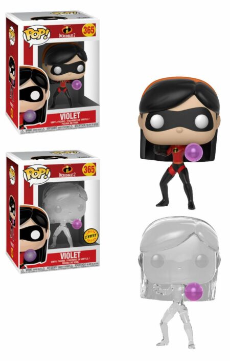 Incredibles 2 POP! Movies Vinyl Figures 9 cm Violet Assortment (2)