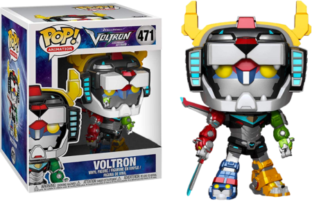 Voltron Super Sized POP! Animation Vinyl Figure Metallic Voltron Limited 15 cm