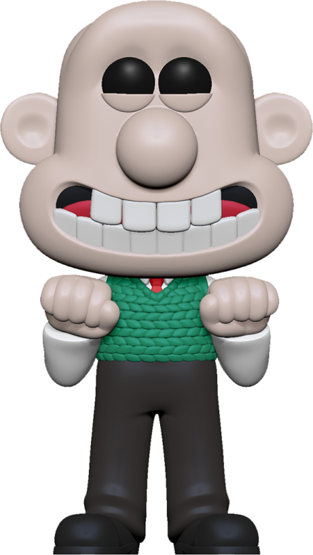 Wallace & Gromit POP! Animation Vinyl Figure Wallace 9 cm