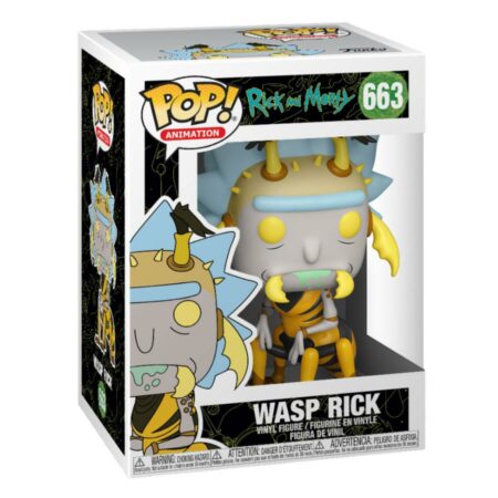 Rick and Morty POP! Animation Vinyl Figure Wasp Rick 9 cm