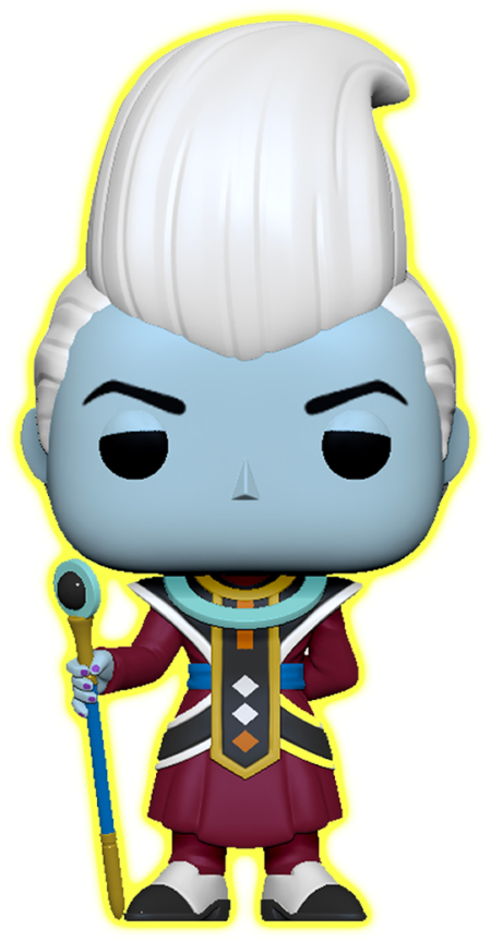 Dragon Ball Super POP! Animation Vinyl Figure Whis Glow in the Dark Limited 9 cm