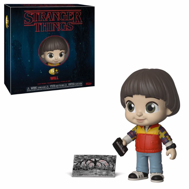 Stranger Things 5-Star Vinyl Figure Will 8 cm
