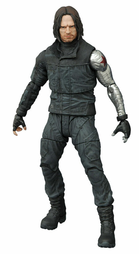 Captain America Civil War Marvel Select Action Figure Winter Soldier 18 cm