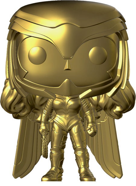 Wonder Woman 1984 POP! Movies Vinyl Figure Wonder Woman Gold Chromed Limited 9 cm