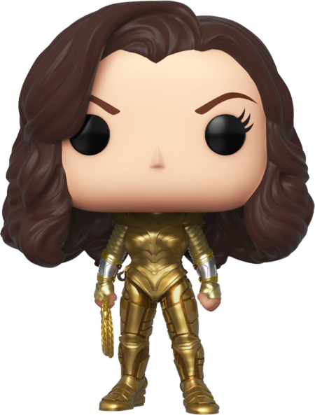 Wonder Woman 1984 POP! Movies Vinyl Figure Wonder Woman Gold Armour with no wings Limited 9 cm