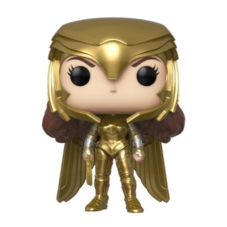 Wonder Woman 1984 POP! Movies Vinyl Figure Wonder Woman Gold Armour Power Pose 9 cm