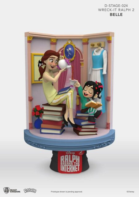 Ralph Breaks the Internet D-Stage PVC Diorama Belle & Vanellope 15 cm