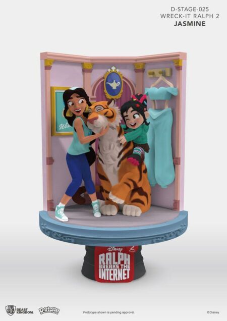 Ralph Breaks the Internet D-Stage PVC Diorama Jasmine & Vanellope 15 cm