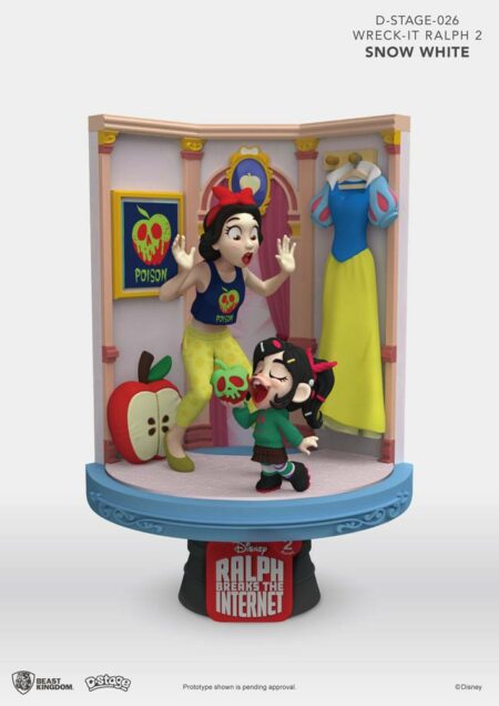 Ralph Breaks the Internet D-Stage PVC Diorama Snow White & Vanellope 15 cm