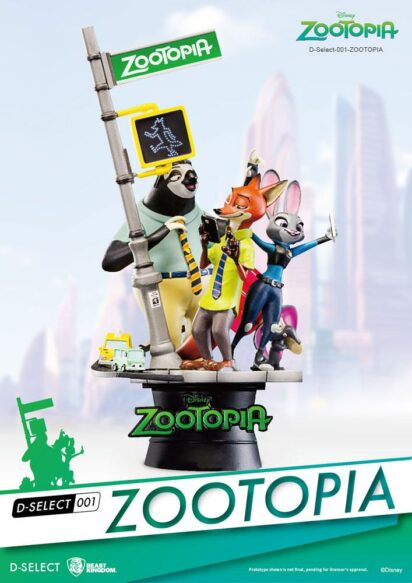 Zootopia D-Select Diorama 16 cm