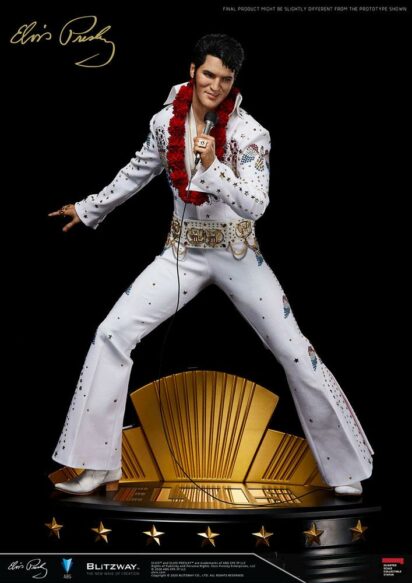 Elvis Presley Superb Scale Hybrid Statue 1/4 Elvis Aaron Presley 52 cm