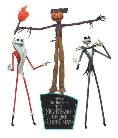 Nightmare before Christmas Action Figures 3-Pack The Jobs of Jack Skellington 18 cm