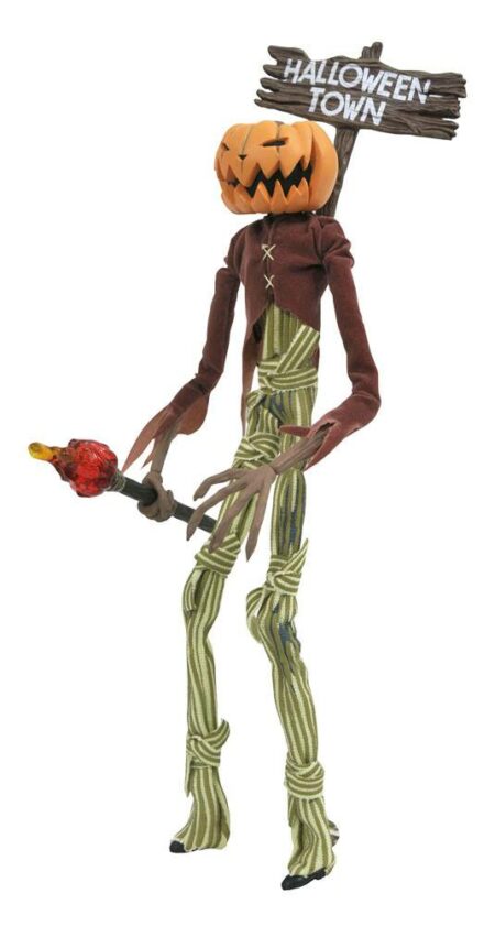 Nightmare before Christmas Silver Anniversary Action Figure Pumpkin King Jack 25 cm