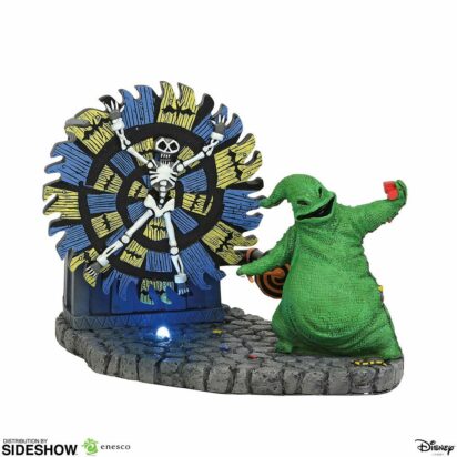 Nightmare Before Christmas Statue Oogie Boogie Gives a Spin 11 cm