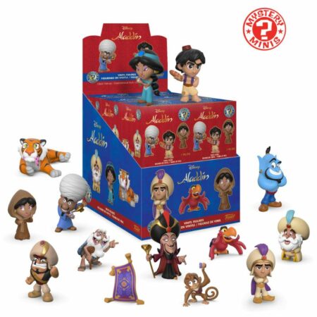 Aladdin Mystery Minis Vinyl Mini Figures 6 cm Display Classic (12)