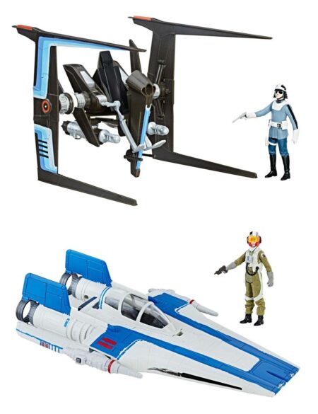 Star Wars Episode VIII Force Link Class B Vehicles with Figures 2017 Wave 1 Assortment (2)